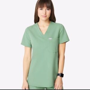 FIGS SCRUB SET IN JADE